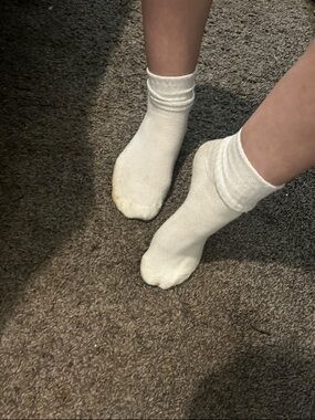 Classic Crew Socks - White W W